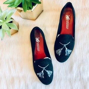 Kardinale Pom Pom Smoking Slipper